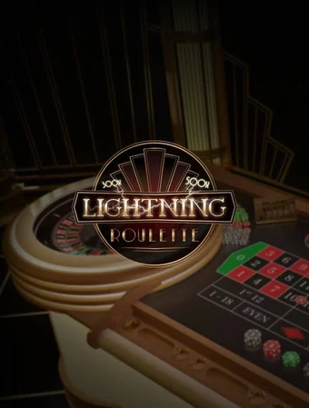Table de Lightning Roulette en direct